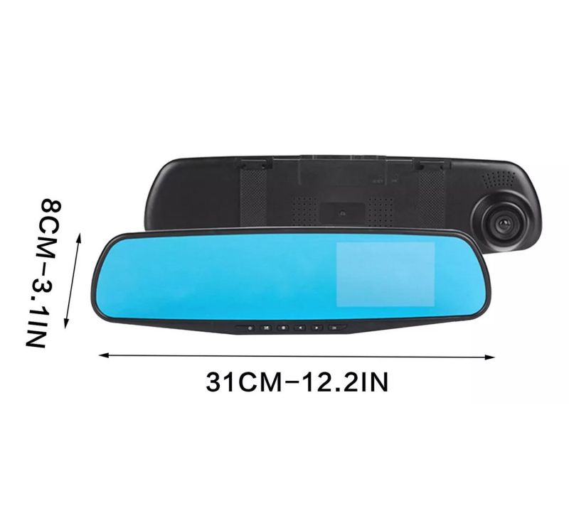 Comprar Espejo Carro Retrovisor Dvr Camara en Electroshopy - Ángulo 2